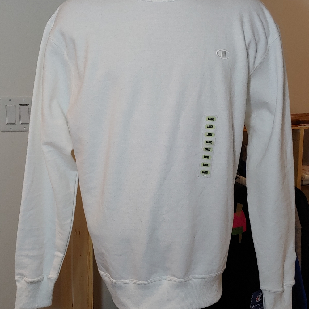 NWT CHAMPION POWERBLEND FLEECE CREW PULLOVER XXL